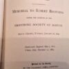 In Memoriam Memorial To Robert Browning First Edition 1890 - Image 4