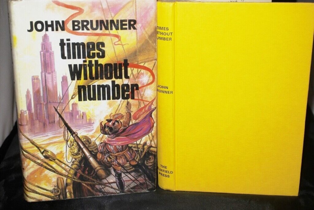 John Brunner Times Without Number First Edition Thus 1974