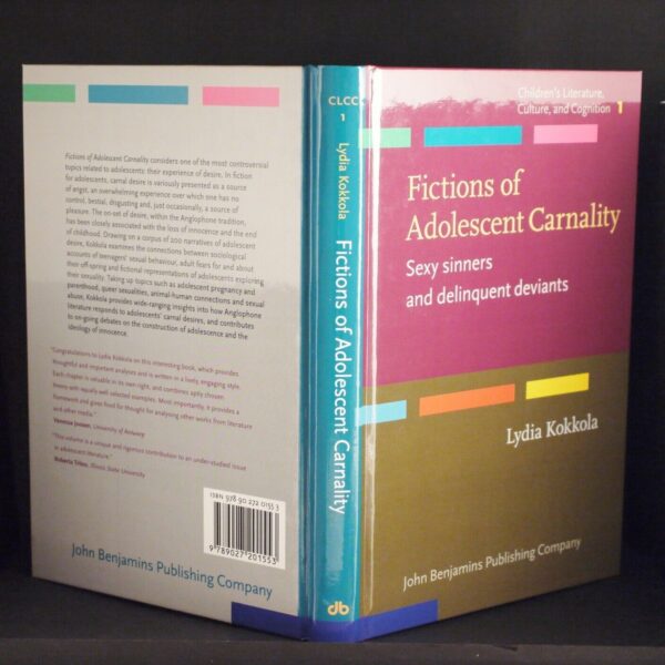 * Rare As New * Lydia Kokkola Fictions of Adolescent Carnality 1st Edn 2013 - Image 3