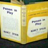 * Rare * Nancy Spain Poison in Play First UK Edition 1945