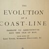 ** Rare ** William Ashton The Evolution of a Coast-Line First Edition 1920 - Image 3