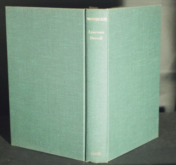 * SIGNED COPY * Lawrence Durrell Nunquam 1st UK Edition in D/J 1970 - Image 5