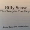 ** Signed ** Billy Soose The Champion Time Forgot First Ed 2005 - Image 4