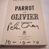 * Signed Copy * Peter Carey Parrot and Olivier In America 1st Ed - Image 3