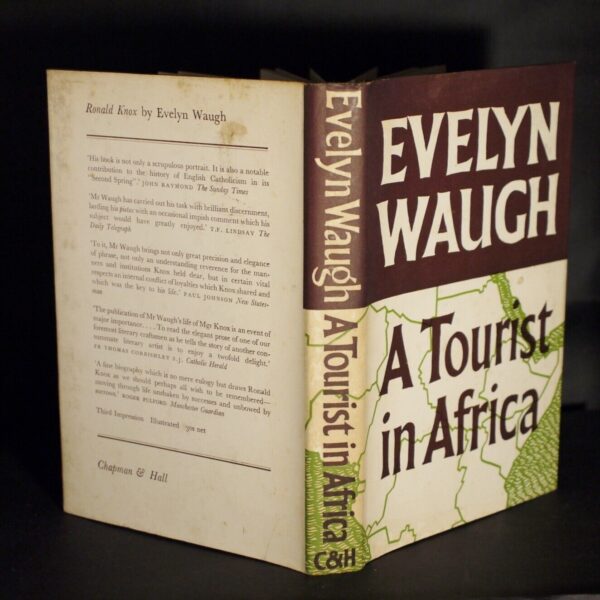 Evelyn Waugh A Tourist in Africa 1st Edition in D/J 1960