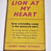 * RARE * Harry Mark Petrakis Lion At My Heart 1st/1st in D/J 1959 - Image 3