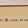 * RARE * Harry Mark Petrakis Lion At My Heart 1st/1st in D/J 1959 - Image 6