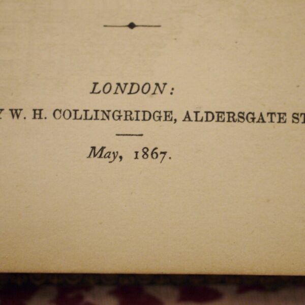 * Rare * The Langham Hotel Guide To London 1867 in Full Leather Binding - Image 5