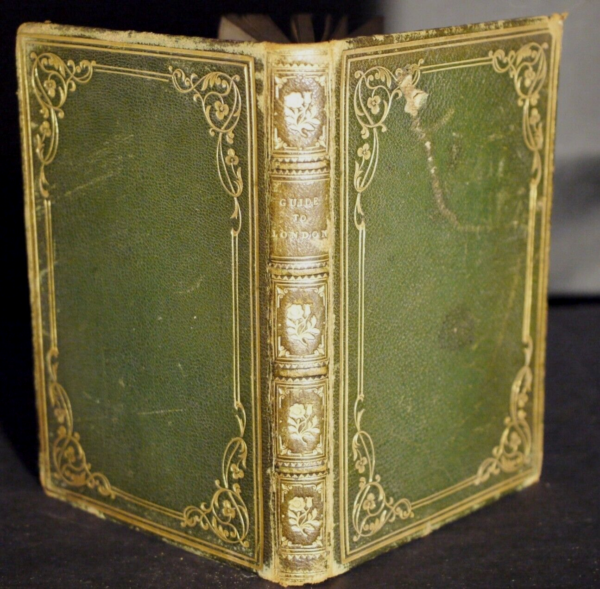 * Rare * The Langham Hotel Guide To London 1867 in Full Leather Binding