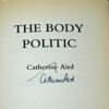* Signed Copy * Catherine Aird The Body Politic 1st/1st 1990 - Image 3