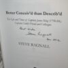 ** Signed ** Steve Ragnall Better Conceiv'd Than Describ'd (Captain Cook) 1st Ed - Image 3
