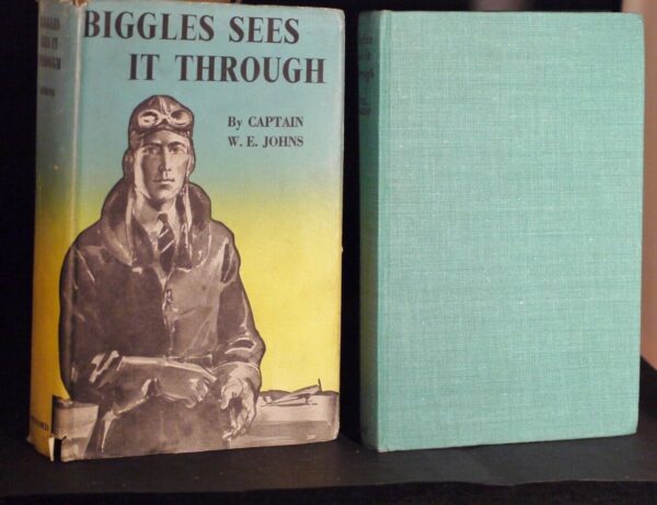 W.E. Johns Biggles Sees It Through Reprint in D/J 1951 - Image 8