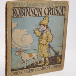 Willy Pogany Robinson Crusoe Early Concertina Book Illus in Colour Circa 1915