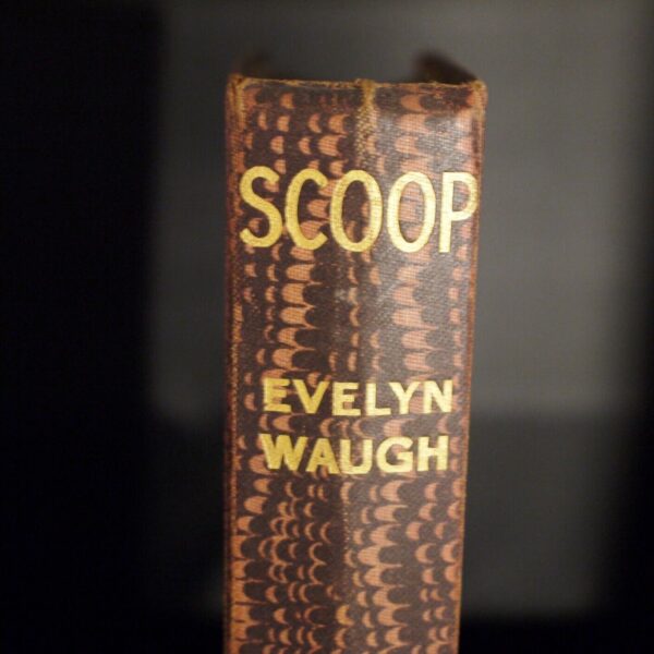 Evelyn Waugh Scoop Ex Library Copy First UK Edition 1938 - Image 4