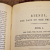 *Leather Bound* Edward Bulwer Lytton Harold & Rienzi 1853 2 Vols in 1 Book 1853 - Image 5