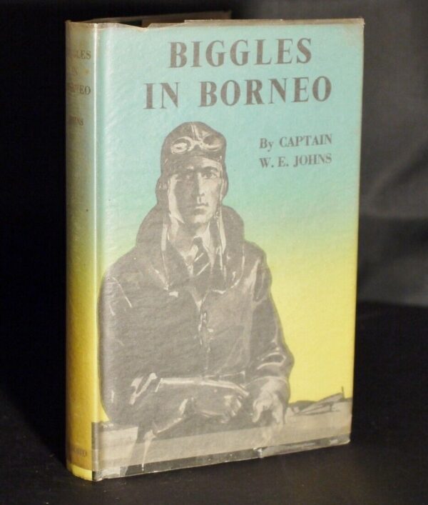 * Lovely Copy * W.E. Johns Biggles In Borneo Reprint in D/J 1951 - Image 3