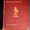 * Rare * H.D. Rawnsley Notes For The Nile 1st Edition 1892 - Image 3