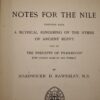 * Rare * H.D. Rawnsley Notes For The Nile 1st Edition 1892 - Image 4