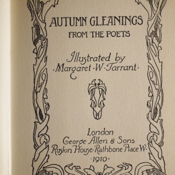 * Scarce * Margaret Tarrant The Book of Autumn 1st Edition in D/J 1910 - Image 8