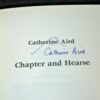 * Signed Copy * Catherine Aird Chapter and Hearse 1st/1st 2003 - Image 3