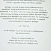 * Signed Copy * Catherine Aird Chapter and Hearse 1st/1st 2003 - Image 6