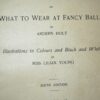 Ardern Holt Fancy Dresses Described 1896 * Signed By Publisher * - Image 3