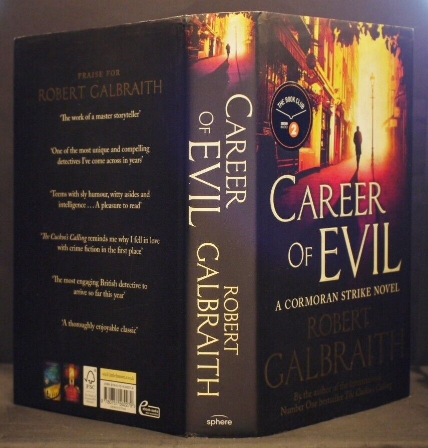 Fine Copy ** Robert Galbraith Career Of Evil 1st UK Edition 2015