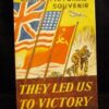 Grand Pictorial Souvenir They Led us To Victory WW2 Churchill,Monty,Stalin 1945