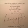 Morag Joss Across The Bridge ** SIGNED LIMITED EDITION ** - Image 3