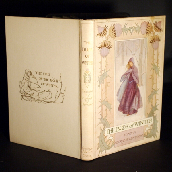 * Scarce * Margaret Tarrant The Book of Winter 1st Edition in D/J 1910 - Image 4