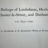 * Rare * George Miles The Bishops of Lindisfarne,Hexham,Durham 1898 - Image 4