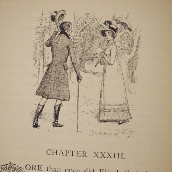 * Rare * Pride & Prejudice Jane Austen Illus By Hugh Thomson (Peacock Edition) - Image 12