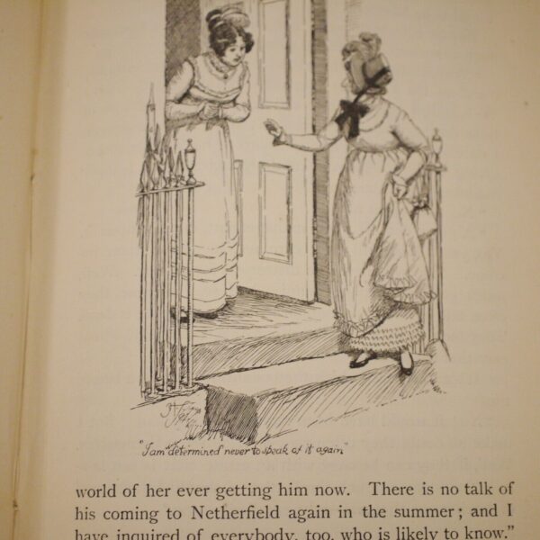 * Rare * Pride & Prejudice Jane Austen Illus By Hugh Thomson (Peacock Edition) - Image 14