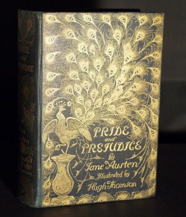 * Rare * Pride & Prejudice Jane Austen Illus By Hugh Thomson (Peacock Edition)