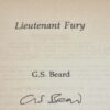* Signed Copy AS NEW * G.S. Beard Lieutenant Fury First Edition 2007 - Image 3