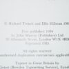 * Signed Copy * Trench & Hillman London Under London 1985 - Image 5