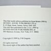 * Fine Copy * J.M. Gregson Malice Aforethought 1st/1st 1999 - Image 4