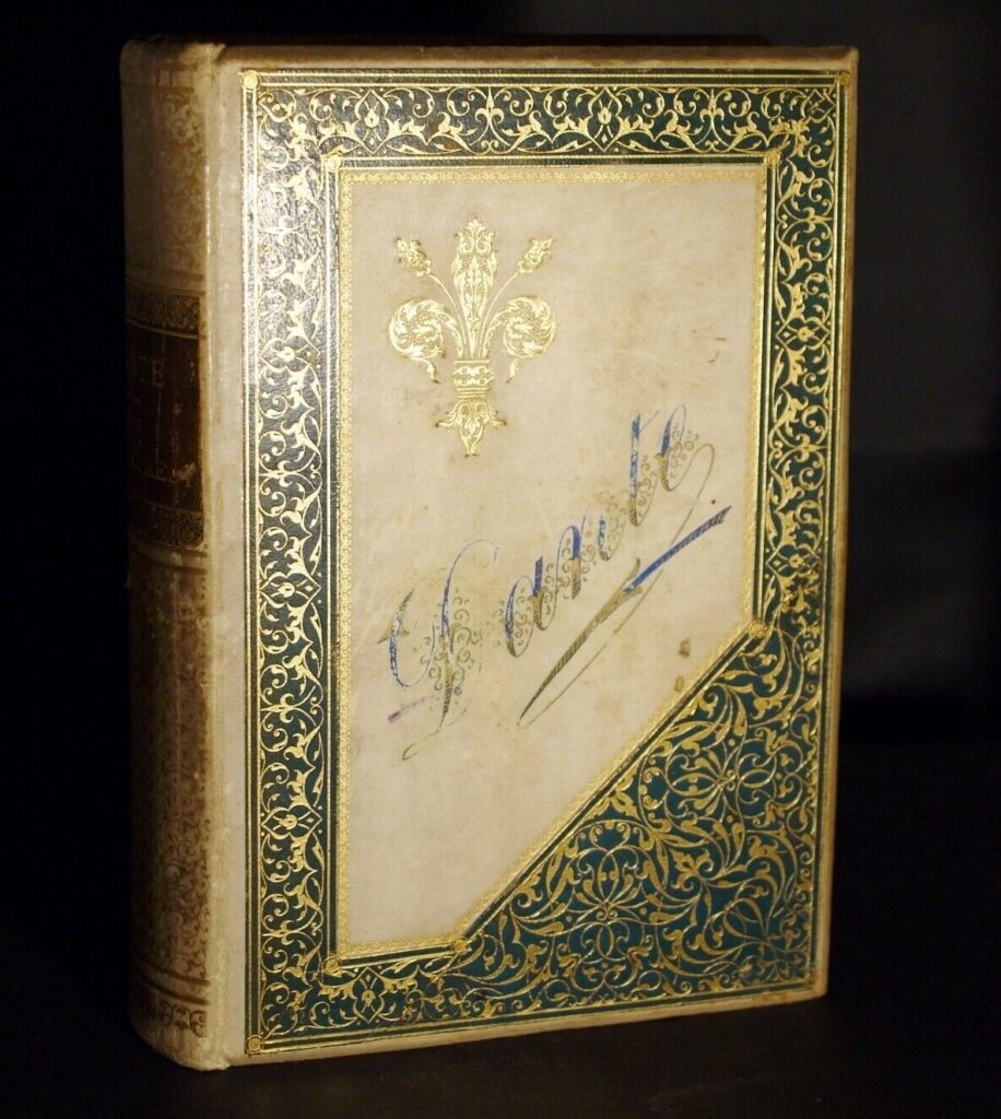 * Fine binding * The Divine Comedy of Dante (Translated By Longfellow) 1891