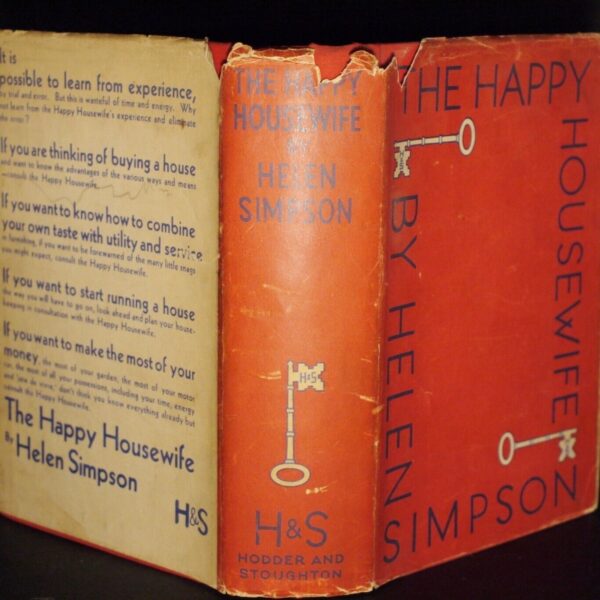 Helen Simpson The Happy Housewife 1st Edn In D/J 1934 - Image 4