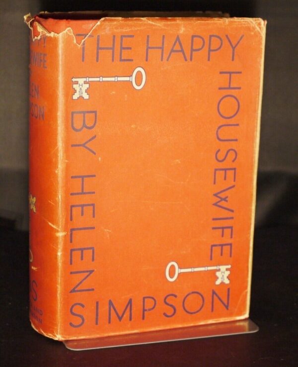 Helen Simpson The Happy Housewife 1st Edn In D/J 1934