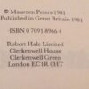 Maureen Peters Ravenscar First Ed in D/J 1981 - Image 6