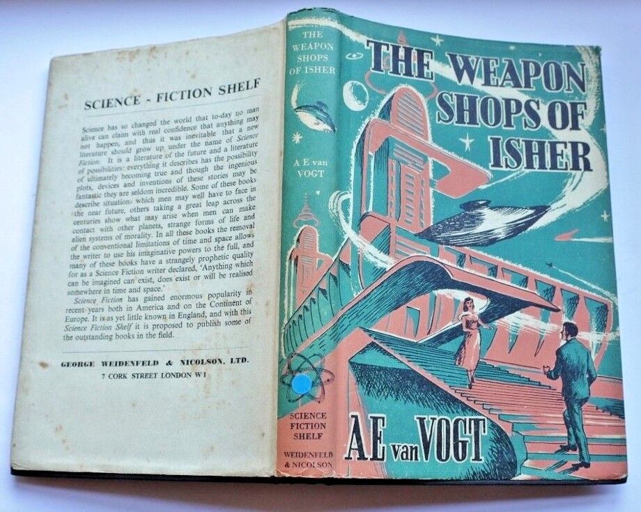 * Rare * AE Van Vogt The Weapon Shops of Isher First UK Edition 1952