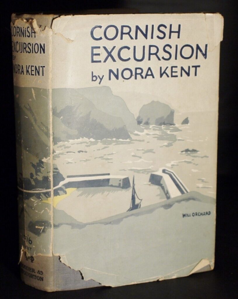 * Rare * Cornish Excursion By Nora Kent 1st UK Edn in D/J 1934