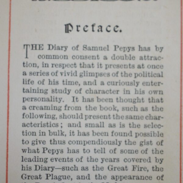 * Rare * Peeps Into Pepys Diary 1883 Published By William Nimmo Edinburgh - Image 7