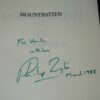 * Signed Copy + Letter * Philip Ziegler Mountbatten 1st/1st 1985 - Image 3
