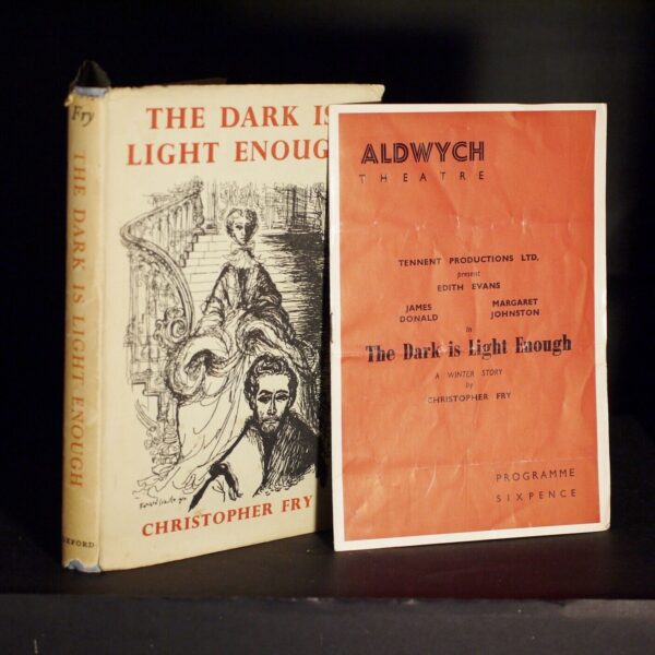 The Dark is Light Enough (Play) with Programme + Signed Edith Evans Letter 1954 - Image 6