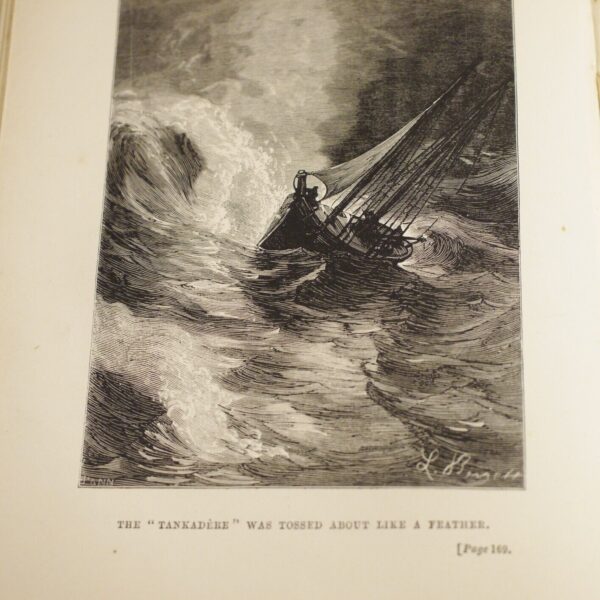 * Rare * Jules Verne Around The World in Eighty Days 4th Edition 1875 - Image 20