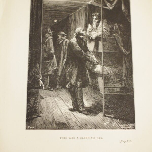 * Rare * Jules Verne Around The World in Eighty Days 4th Edition 1875 - Image 21