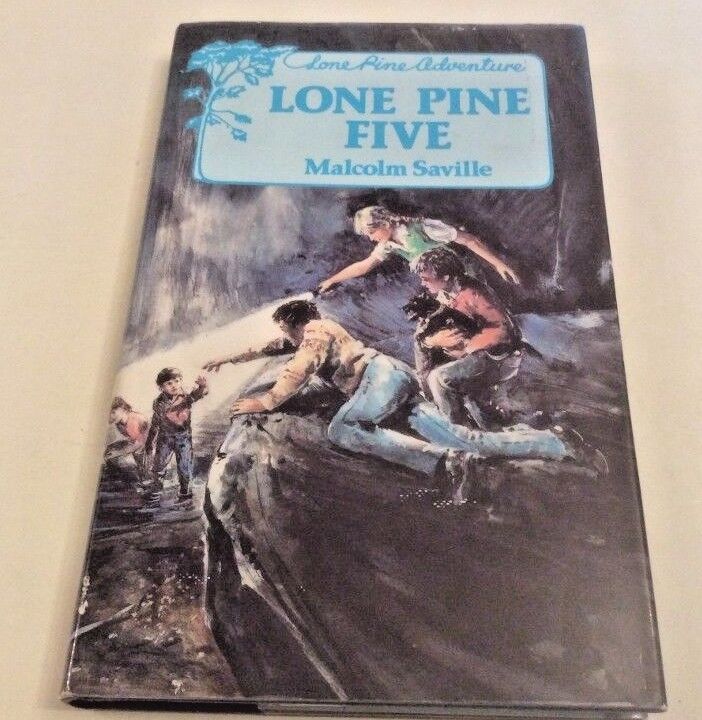 * Rare * Malcolm Saville Lone Pine Five in D/J 1984