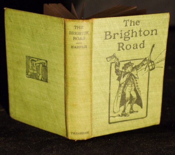 ** Rare Miniature ** The Brighton Road By Charles G. Harper 1906 - Image 3